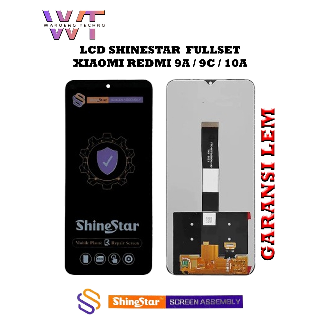 LCD Xiaomi Redmi 9A / 9C / 10A - Fullset -Touchscreen - SHINESTAR