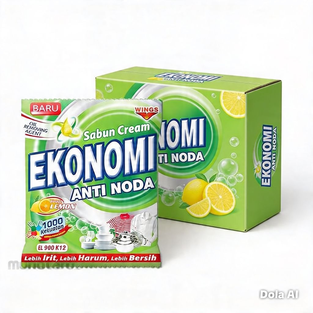 SABUN EKONOMI CREAM  CUCI BAJU/ PIRING SERBA GUNA
