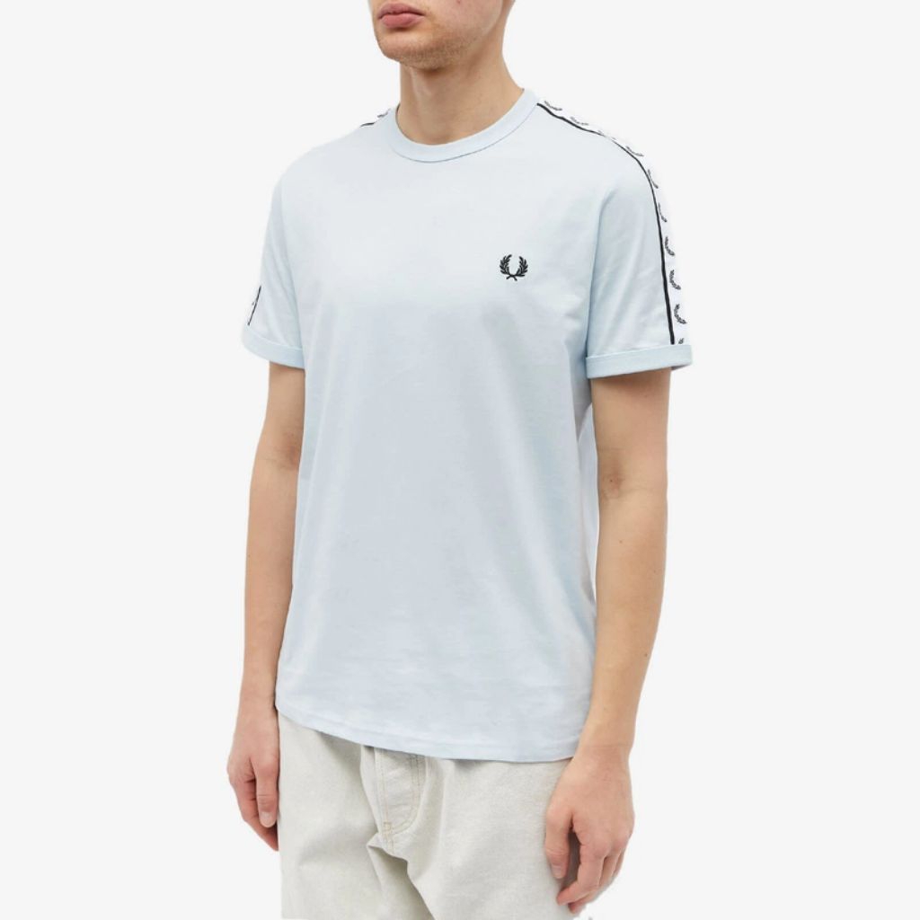 T-SHIRT FRED PERRY TAPED RINGER