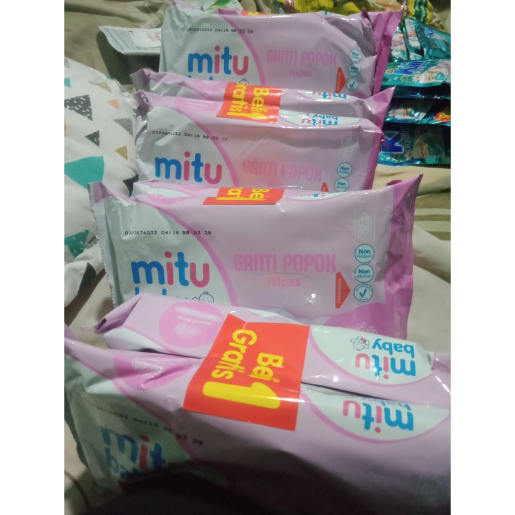 mitu tissue basah...