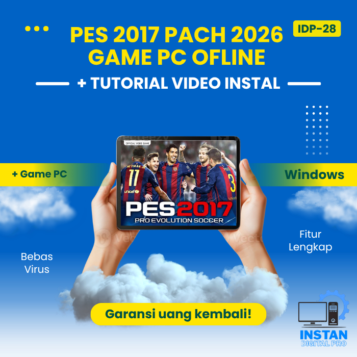 PES 2017 PATCH 2026 LIGA 1 BRI TIMNAS TERBARU SEASON 2026 - GAME PC OFFLINE