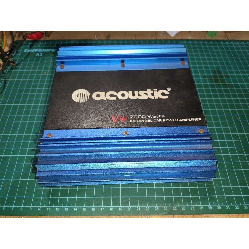 power ampli mobil acoustic audio rumahan 2 chanel