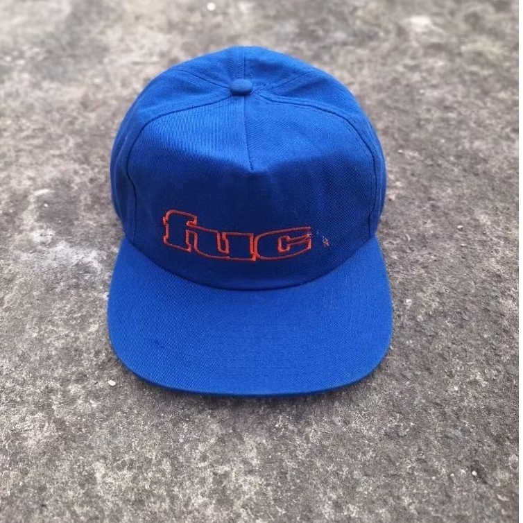 Fuct unstructure 5panel snapback hat
