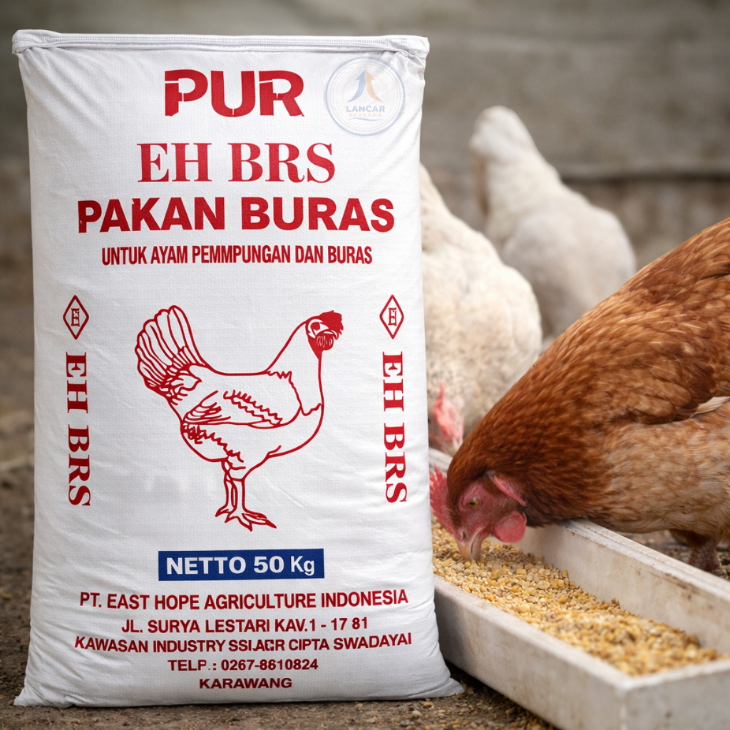Pak Pur Pakan Ayam Pedaging & Ayam Buras Isi 1Kg 100% Asli