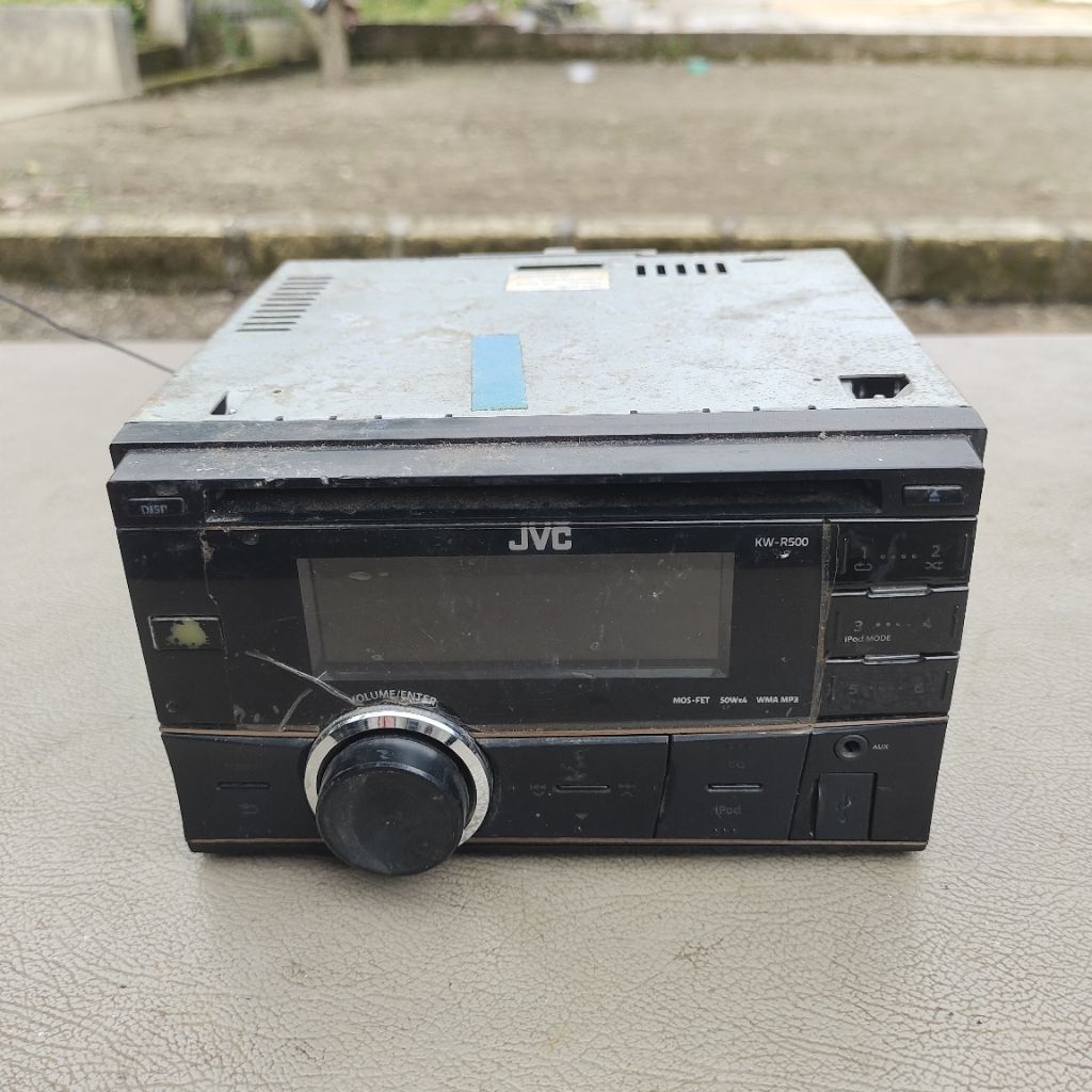 Head Unit JVC Double Din JVC Copotan Honda Brio Minus
