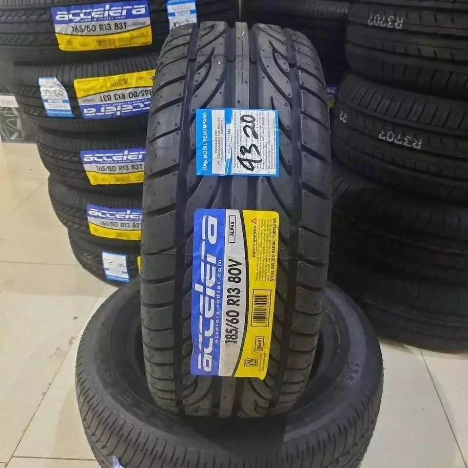 Ban Tubles Murah R13 185 60 R15 ACCELERA ALPHA Ban Tubles