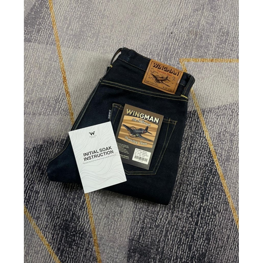 Wingman Denim indibrown 17oz
