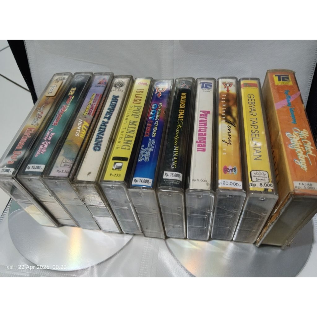 kaset lagu2 minang padang