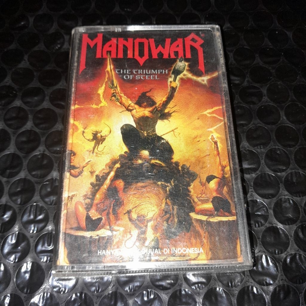 kaset manowar the triumph of steel
