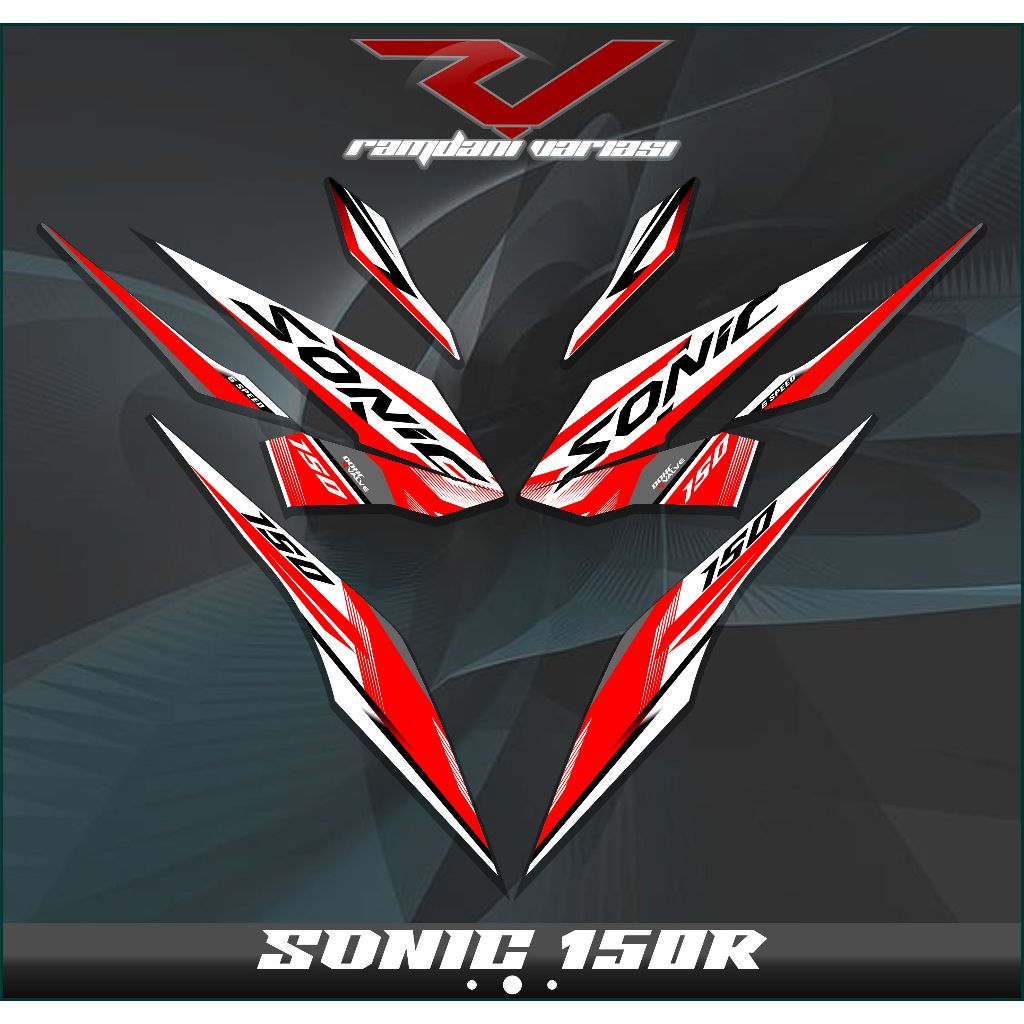 STRIPING STIKER HONDA SONIC/STIKER SONIC 150R/SONIC RS150 MTF 2026