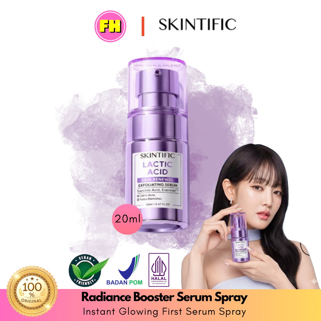 Skintific Lactic Acid Skin Renewal Exfoliating Serum 20ml - FH Beauty
