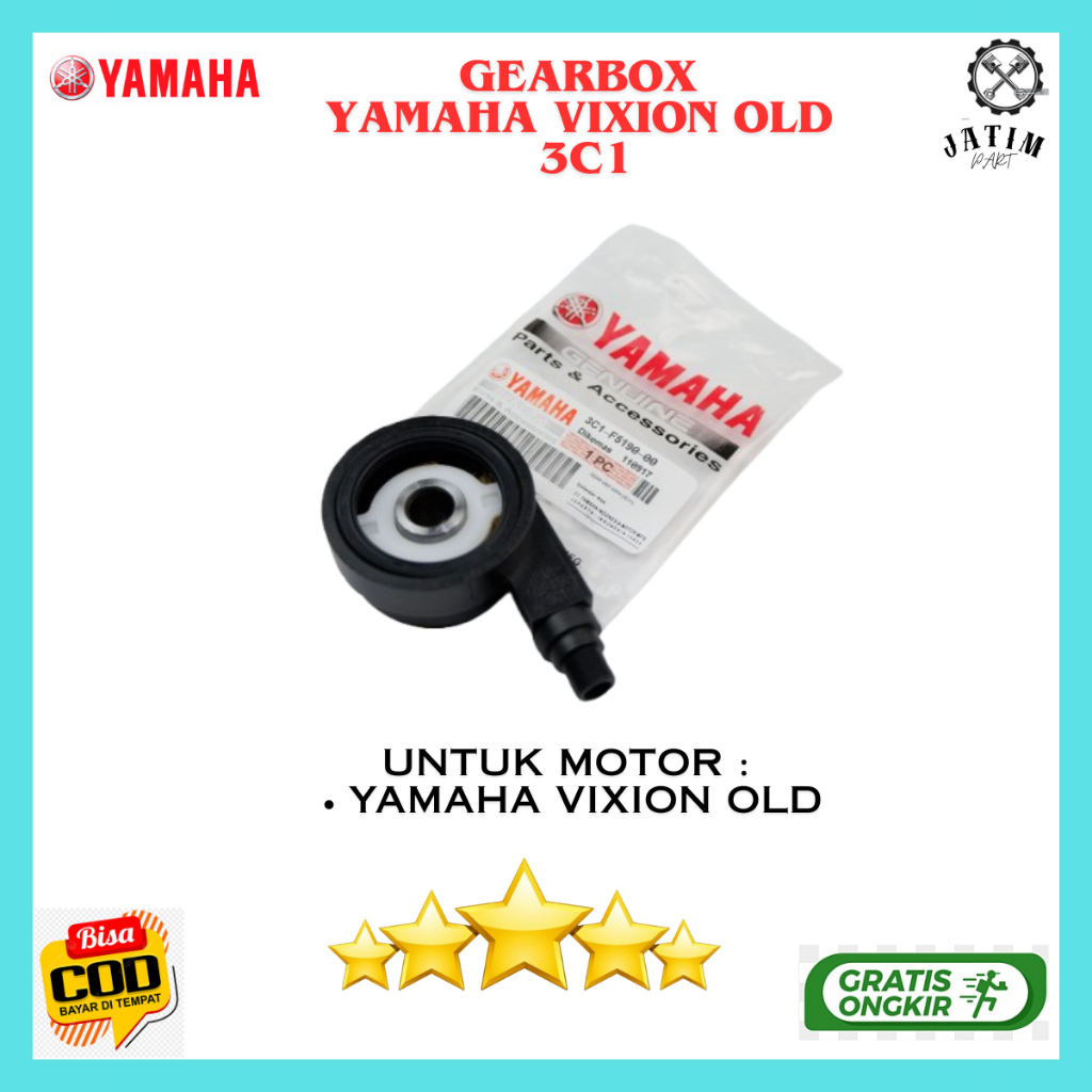 Gearbox Vixion Lama Ori / Gear Box Spedometer Yamaha Vixion Old Asli Bawaan Motor - 3C1-F5190-00