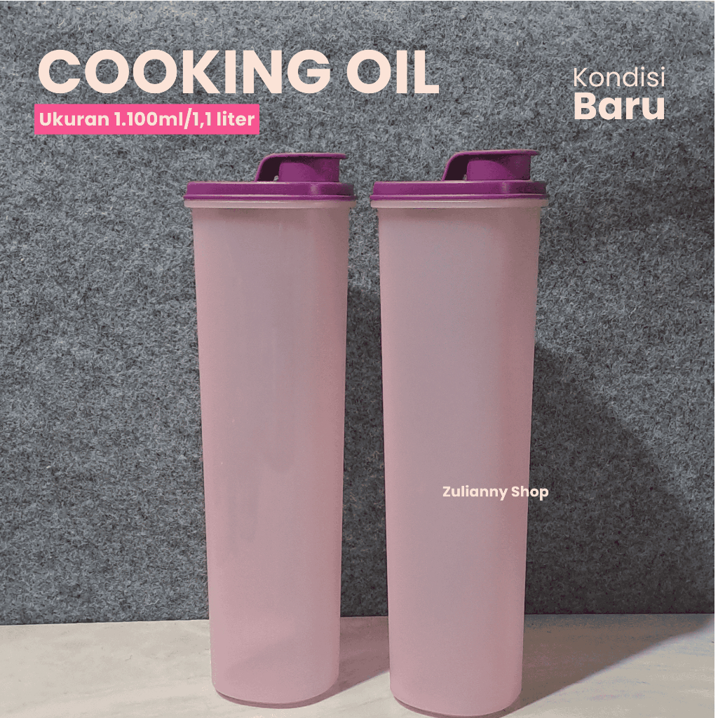 Tupperware Cooking Oil 1.1L Wadah Minyak/Serbaguna