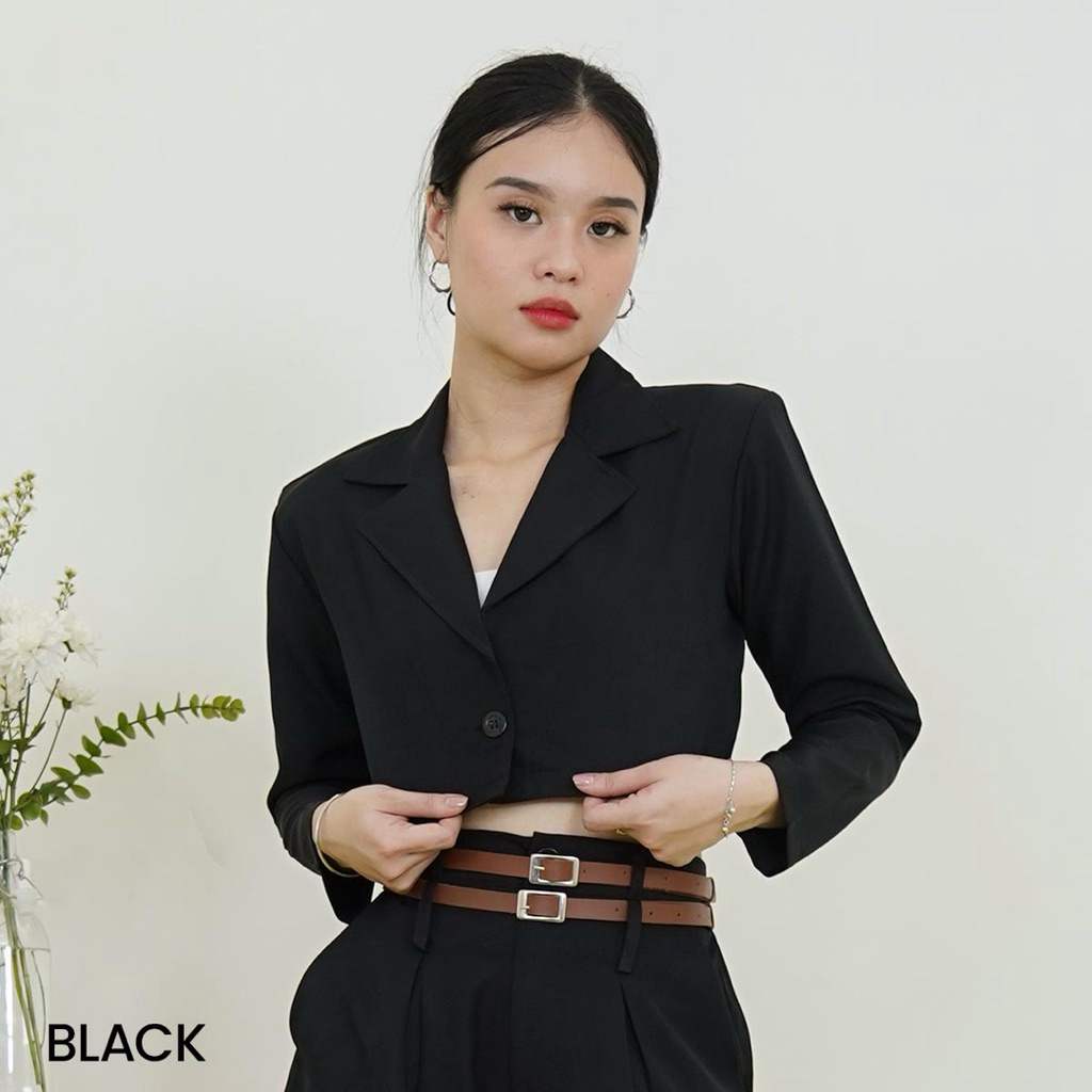 Blazer top ciel