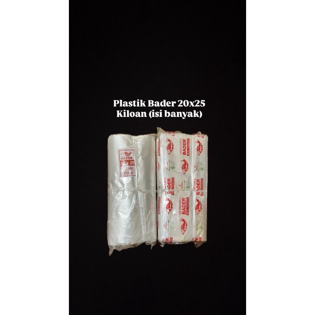 Plastik PP Bader kiloan 10x25 tebal 02
