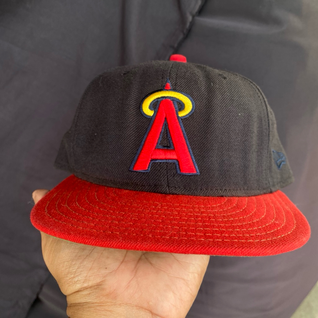 New era vintage california angels six panel cap