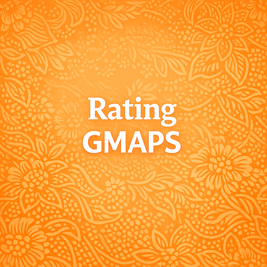 Jasa Rating Gmaps Paket 10 Rating
