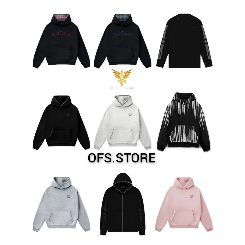 Rucas Zip Hoodie Collection, Jacket rucas Tailor Drise ultra stitch