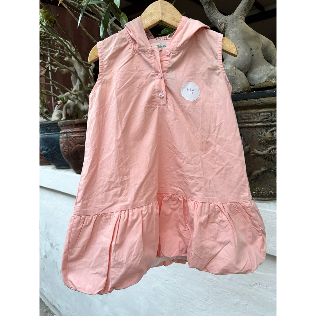 Dress kutung anak perempuan, dress hoodie anak perempuan - Little m