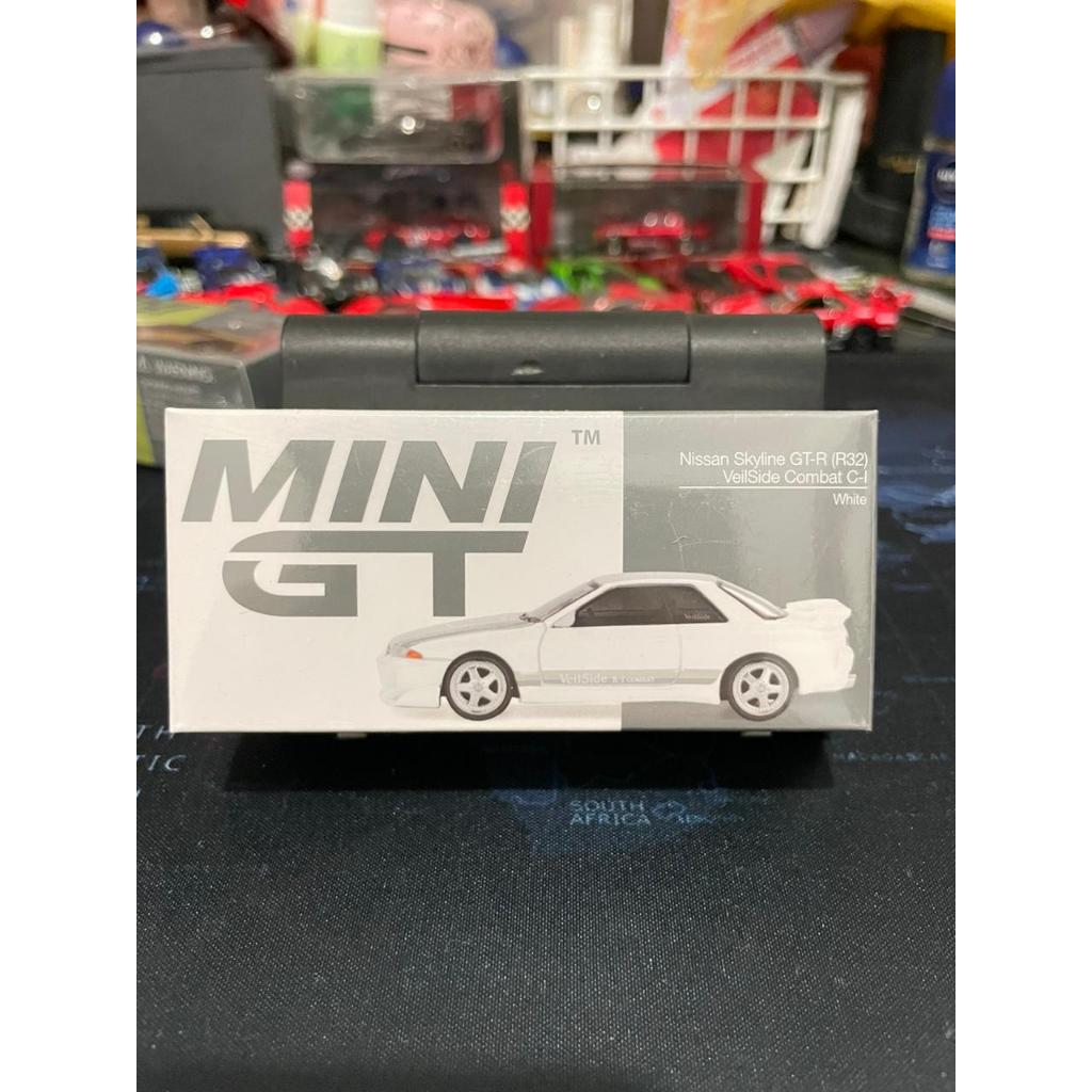 Mini GT Nissan SKyline GT-R R32 Veilside Combat White (Sealed)