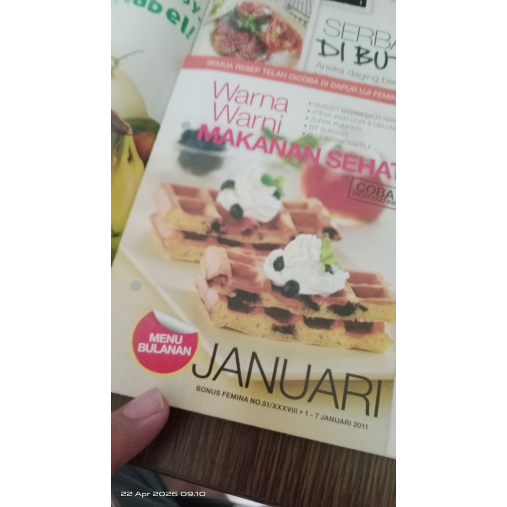Majalah Femina Januari 2011 Cover Agnes Monica