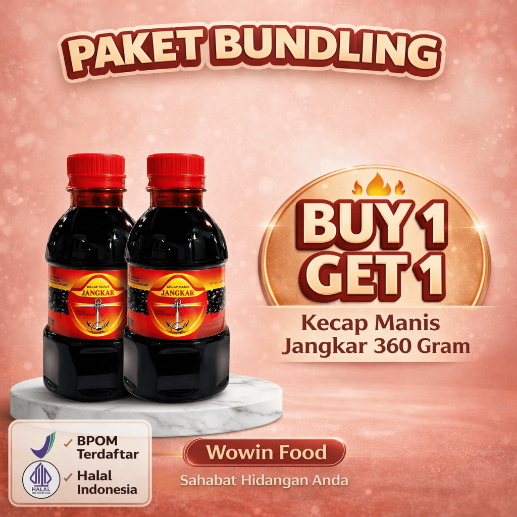 BUY 1 GET 1 - KECAP MANIS JANGKAR 360GRAM FREE KECAP MANIS JANGKAR 360GRAM