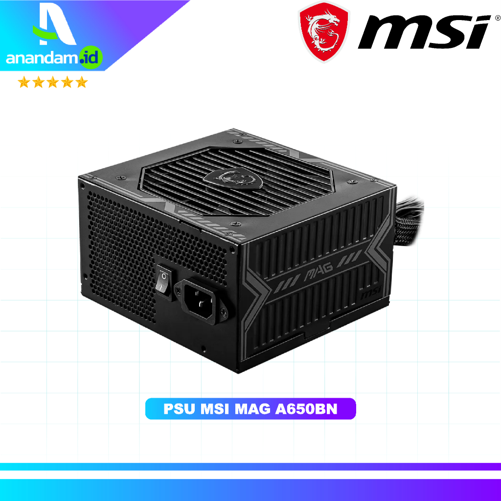 MSI MAG A650BN 650W 80+ Bronze