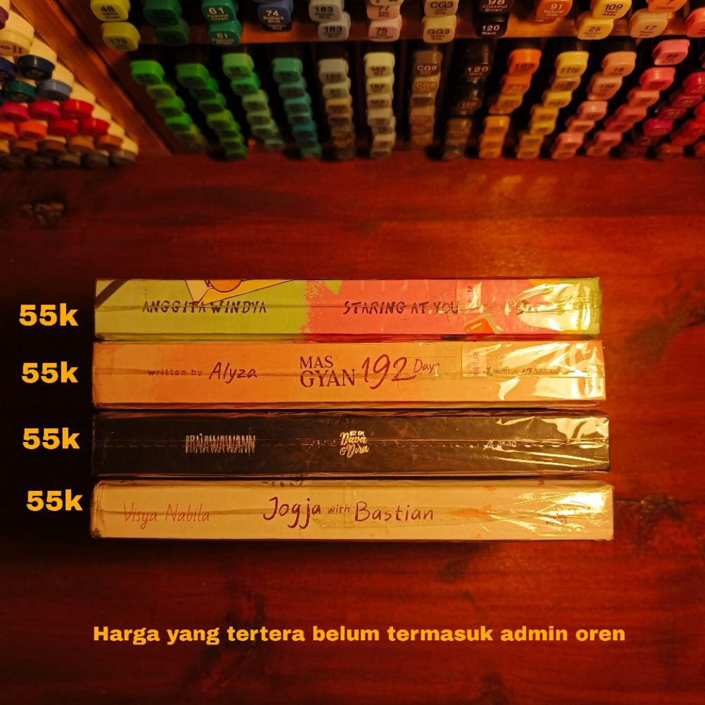 PRELOVED NOVEL HARDCOVER ORI