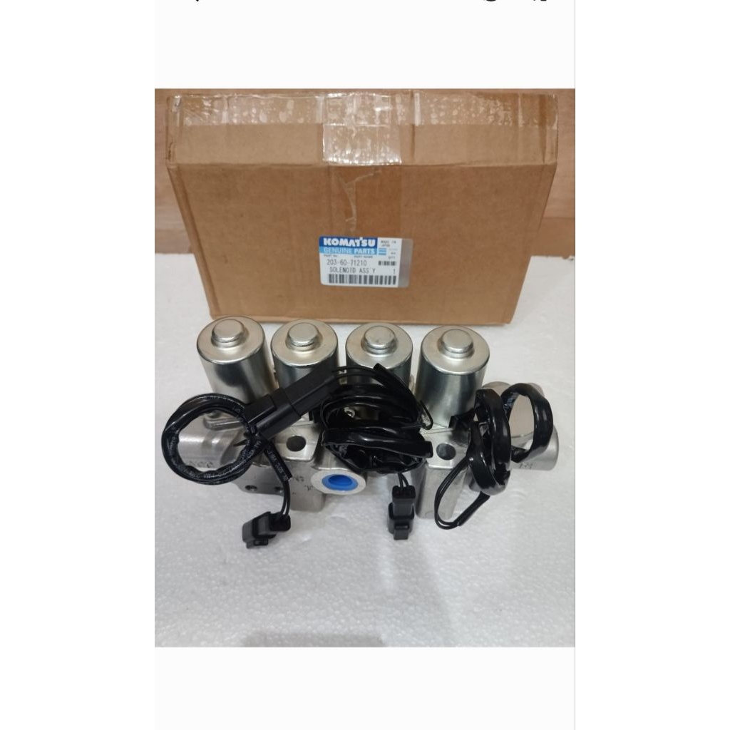 Solenoid valve group / block solenoid assy Komatsu PC130-7 203-60-71210, oem