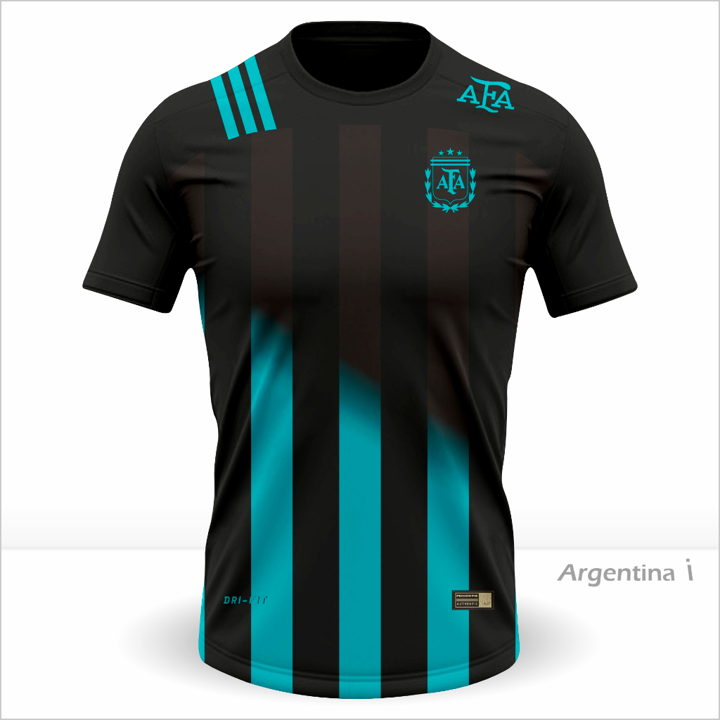 kaos Argentina Bintang 3 tiga , part1 Sport