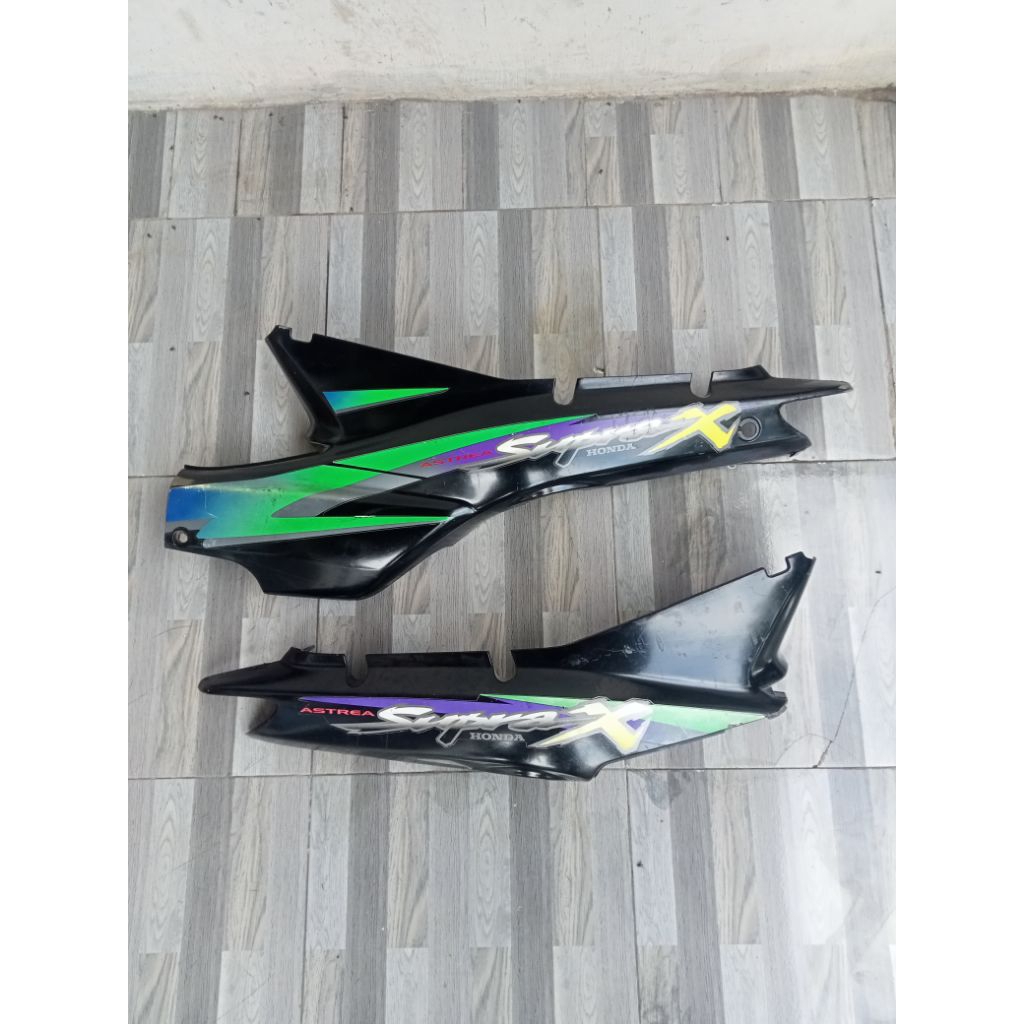 cover body belakang Supra x lama, Supra x 100 original second