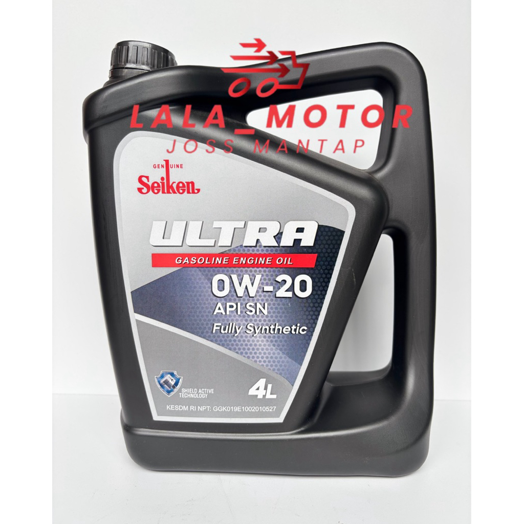 Seiken Oli Mesin Mobil 0W-20 isi 4Liter