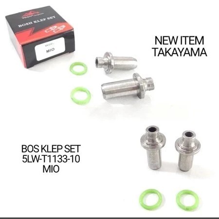 TAKAYAMA TKYM BOS KLEP BOTOL KLEP MIO SPORTY / NOUVO / MIO SOUL KARBU 100% ORIGINAL