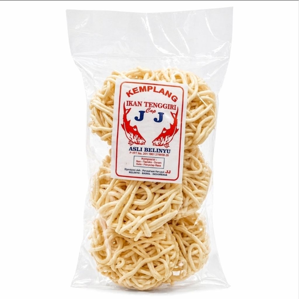 Kerupuk Krupuk | Kemplang Bangka Ikan Tenggiri JJ | Asli Belinyu Bangka