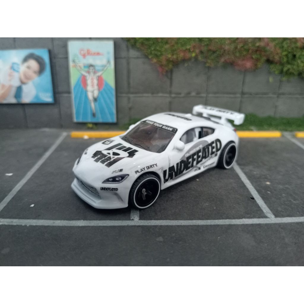 hot wheels toyota gr86 custom undefeated dpls