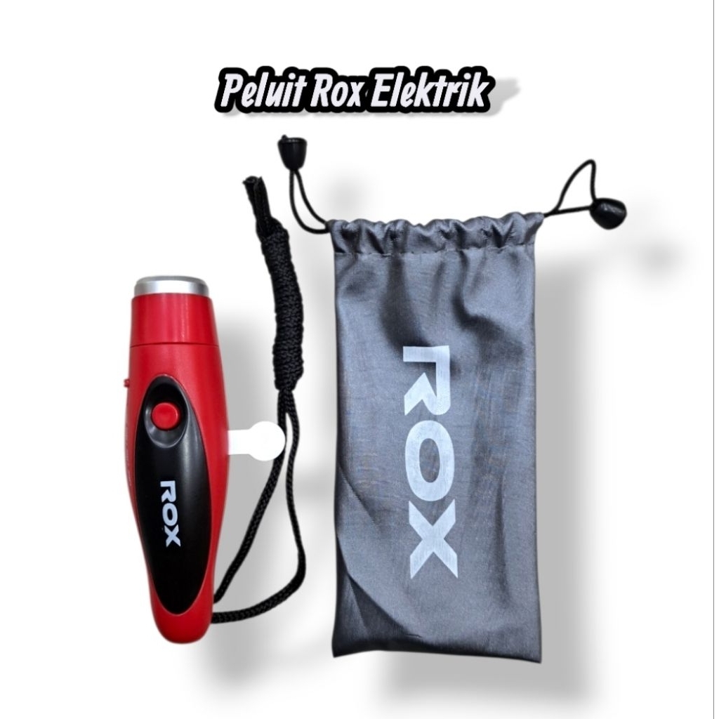 Peluit Rox Elektrik / Peluit Elektrik Rox + Tas Penyimpanan Original