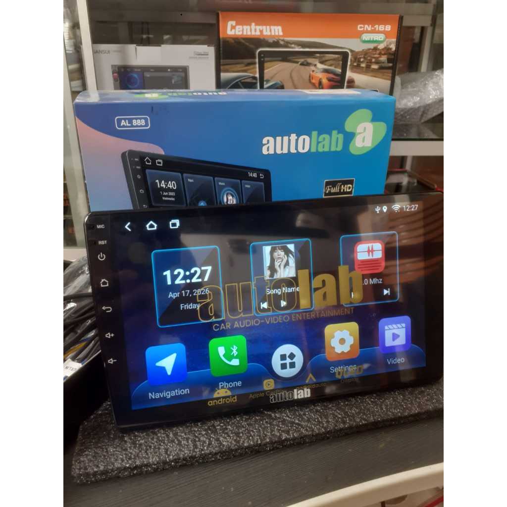 HEAD UNIT ANDROID TV MOBIL 9 INCH AUTOLAB HURRICANE RAM 4GB MEMORY 128GB READY STOCK - MALANG BISA I