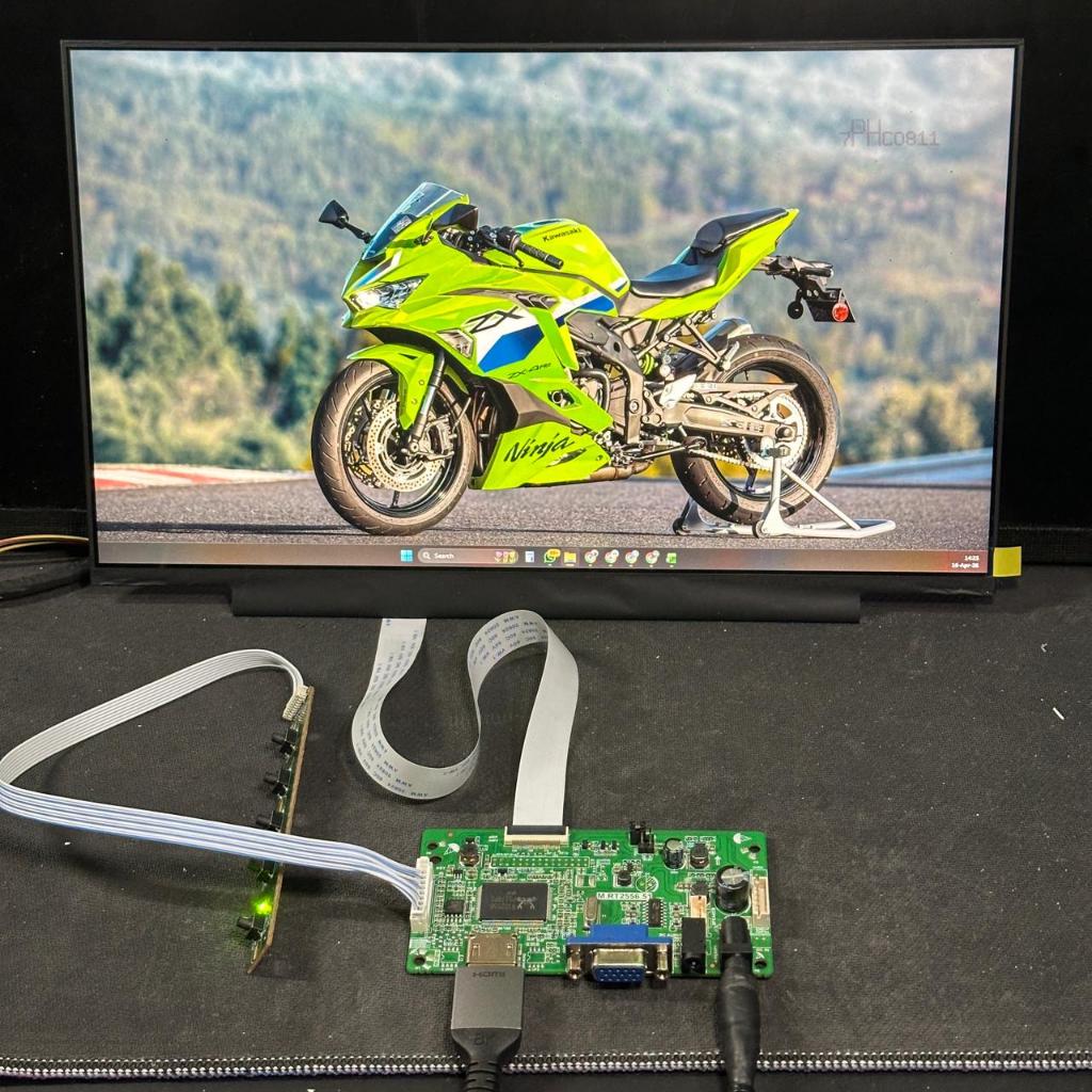 Paket Kit Modul Mainboard eDP untuk layar Laptop 30Pin 30 Pin Resolusi HD FHD