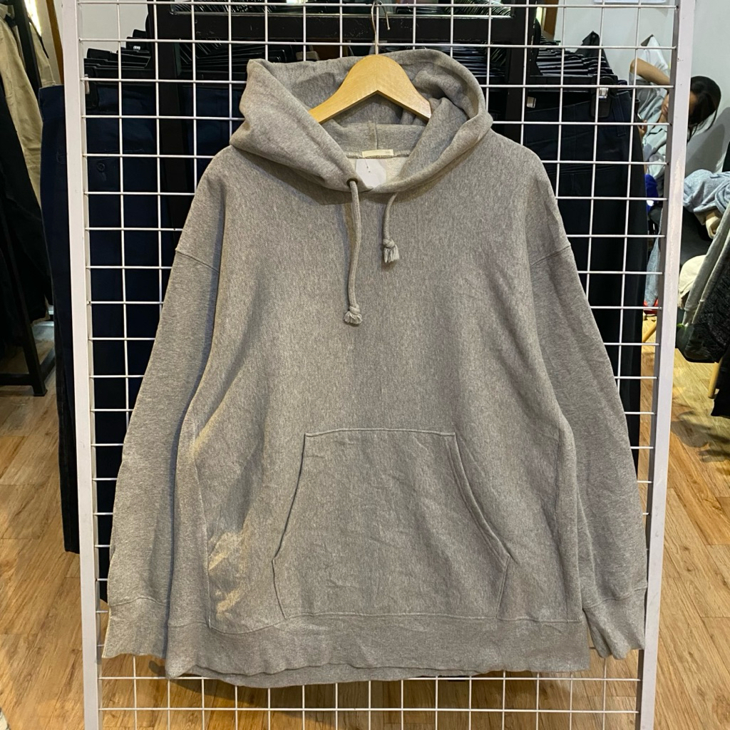 Gu Grey Basic Hoodie #Hd2189