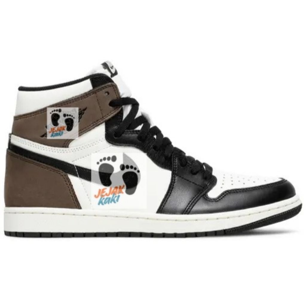 Sepatu Sneakers A J 1 Retro High Dark Mocha