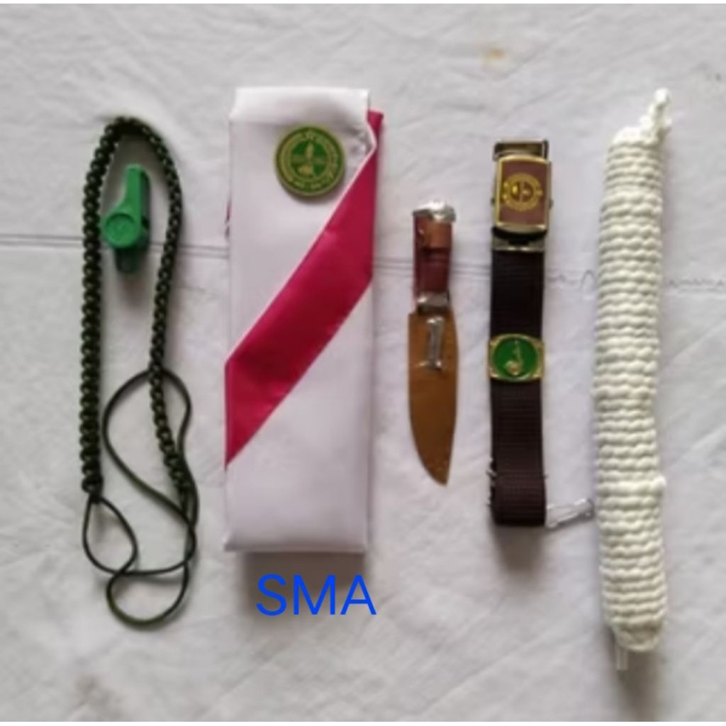 ALAT LENGKAP SET PRAMUKA,SIAGA SMA SD SMP SMA