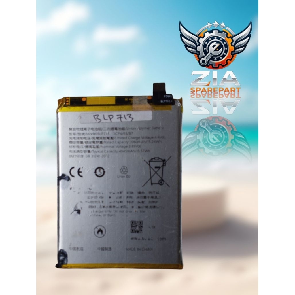 BATRE BATERAI BATTERI ORIGINAL REALME 3 PRO COPOTAN BLP 713