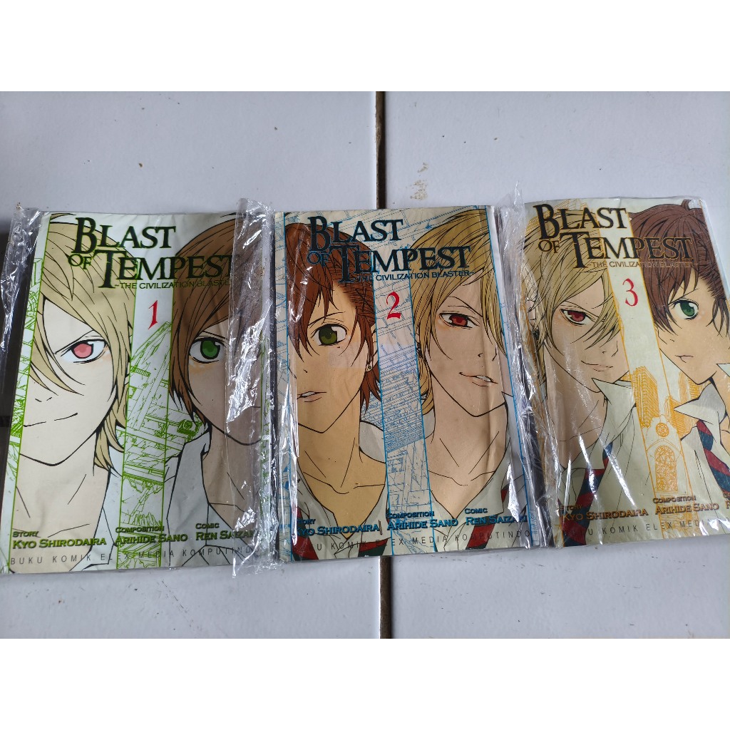 Komik Blast Of Tempest Vol 1-3 Set