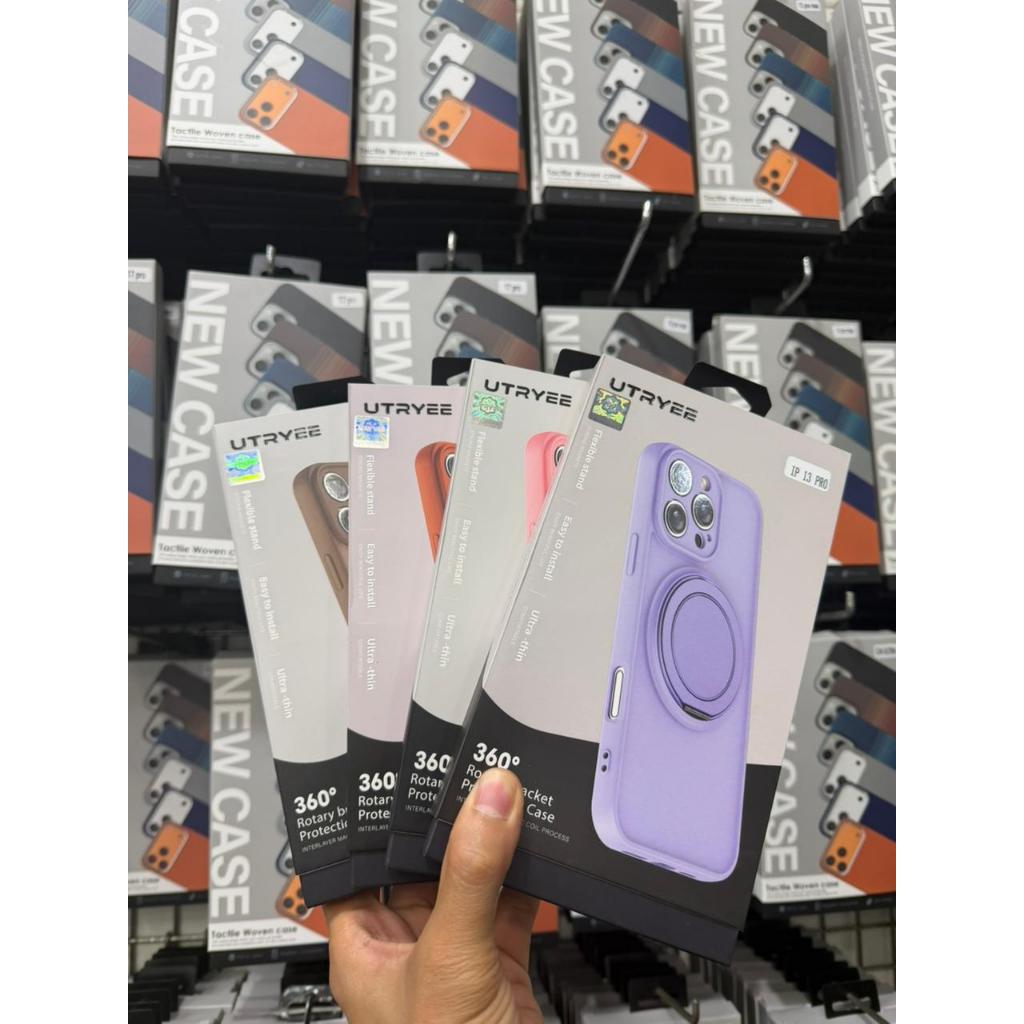 ACC HP - Original Utryee Magnetic Case with 360° Rotating Ring For iPhone 11 13 PRO MAX 14 PRO MAX 1