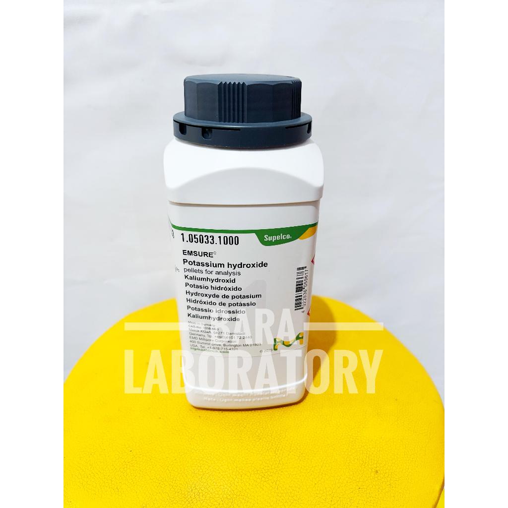 POTASSIUM HYDROXIDE Kalium Hidroksida / KOH/  MERCK 105033 REPACK