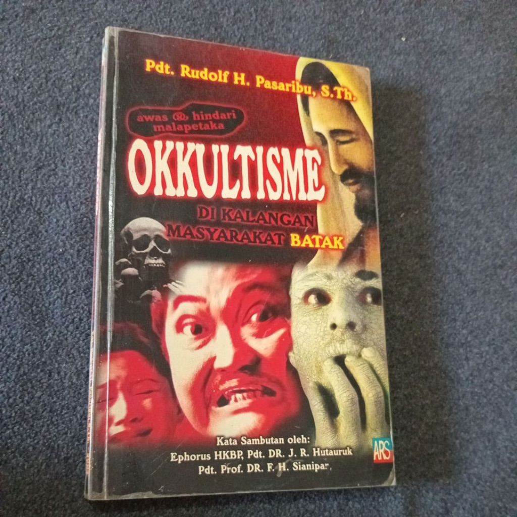 buku Awas & hindari malapetaka okkultisme di kalangan masyarakat Batak - PDT Rudolf H Pasaribu STH