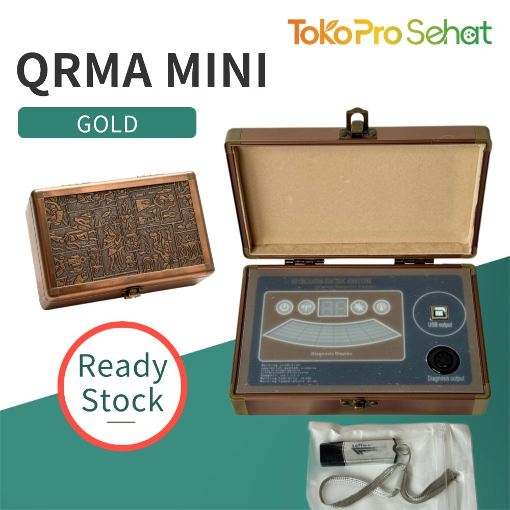 QRMA Mini Gold - Quantum Resonance Magnetic Analyzer -Kuantum Resonansi Magnetik -  Garansi 2 Tahun 