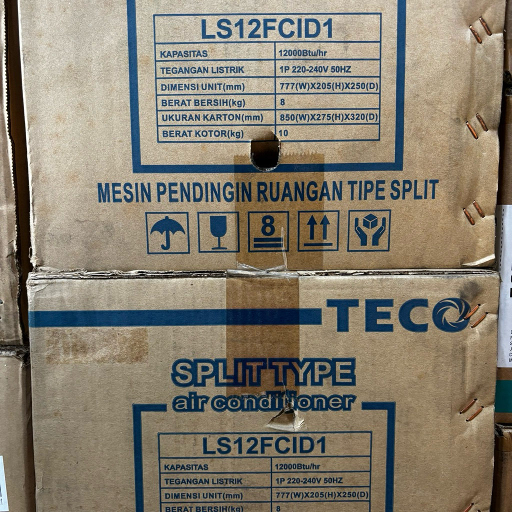 indoor ac teco 1,5pk unit only