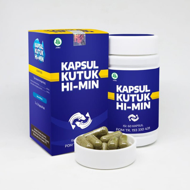 Kapsul Ikan Kutuk Naturafit - Kapsul Kutuk HiMin 60 Kps