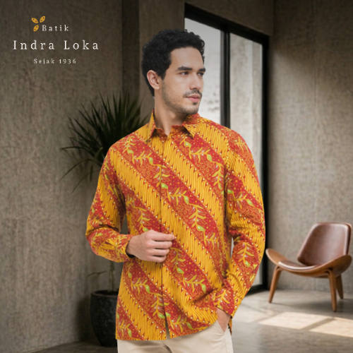 Batik Indra Loka - Kemeja Batik Pria